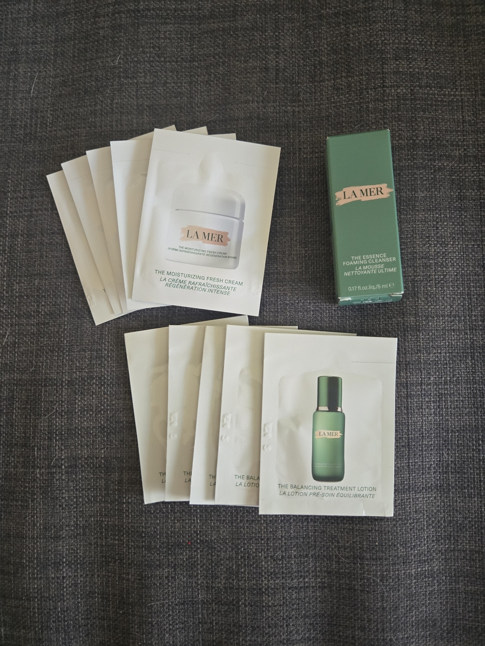 La Mer Cleanser And Moisturizers Set